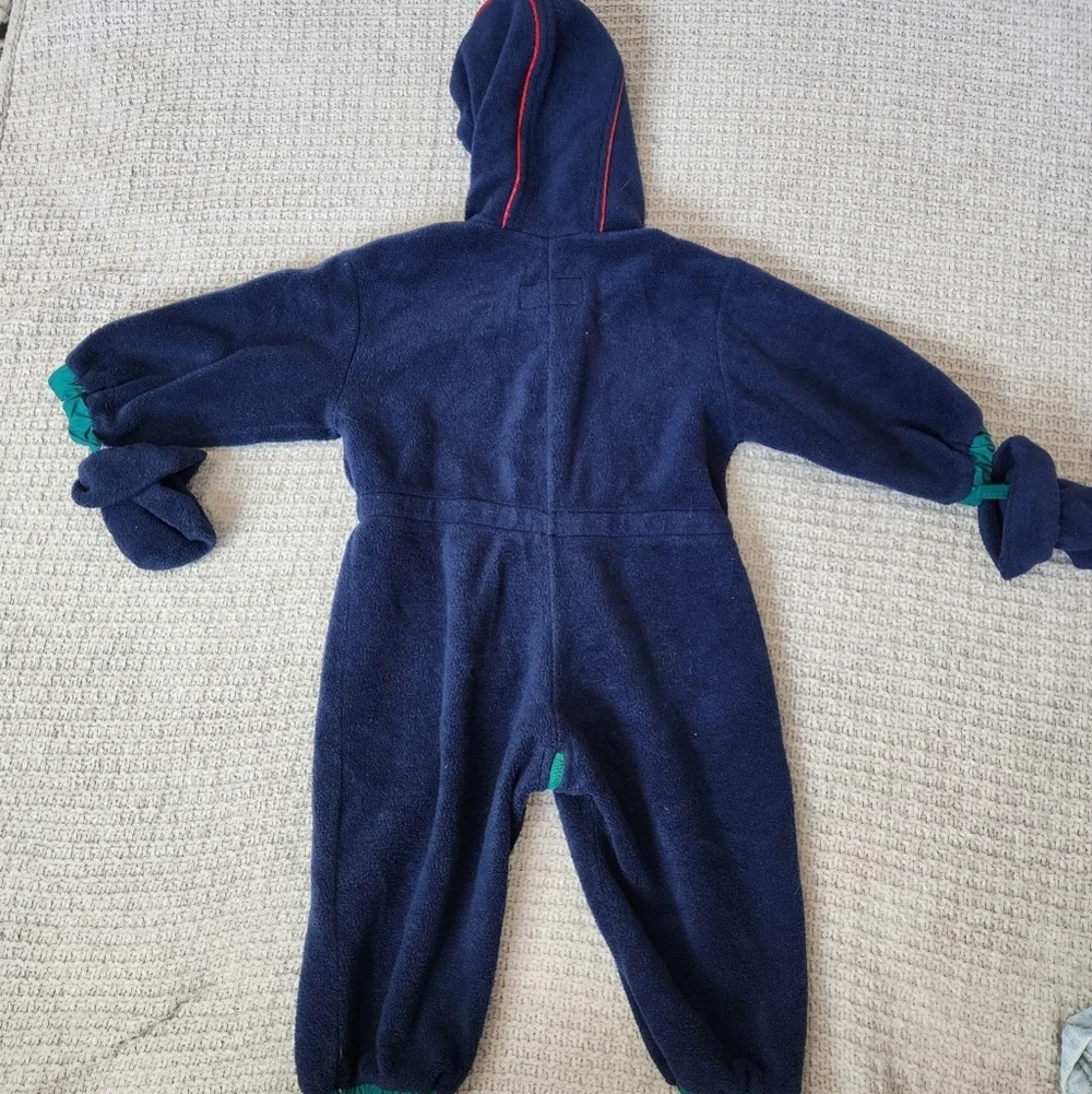 Oshkosh Bgosh Fleece Snow Suit With Gloves Size 18 Months